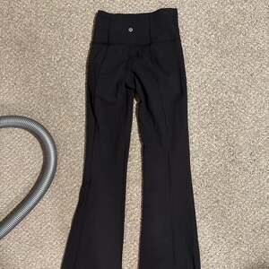 Lululemon Groove Pant Black High-Rise Flared Bootcut Leggings